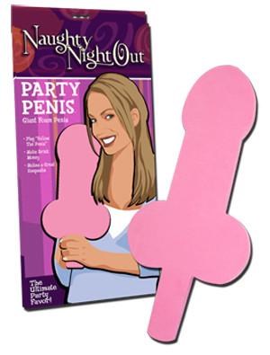 Kheper Games Naughty Night Out Giant Foam Penis - Party Gifts and Novelties