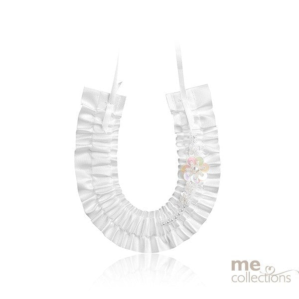 Me Collections Horse Shoe Deluxe Ivory - - Party Gifts and Novelties