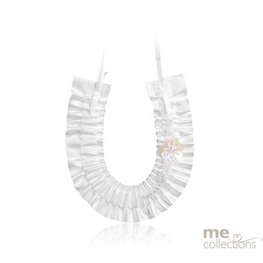 Me Collections Horse Shoe Deluxe Ivory - - Party Gifts and Novelties