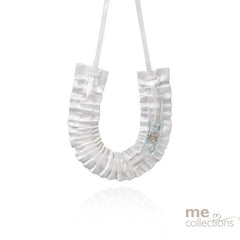 Me Collections Horse Shoe Deluxe Ivory - - Party Gifts and Novelties