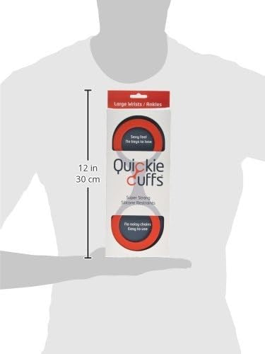 Creative Conceptions Quickie Bondage Cuffs Flexible Silicone Restraints - - Cuffs And Restraints