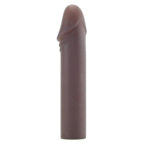 NS Novelties Chic Pleasures Realistic Silicone Dildo in Charcoal Premium - Realistic Dildos