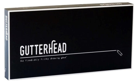 Gutter Games Gutter Head Filthy Drawing Adult Sex Game with 240 Prompt Cards - Sex Games, Coupons and Tricks
