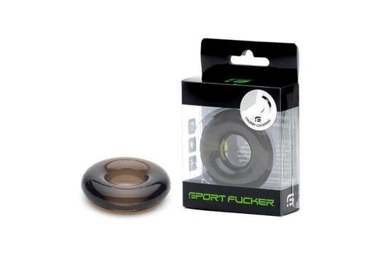 Sport Fucker Chubby Rubber Stretchy Cock Ring Premium TPR Silicone Blend - - Stretchy Cock Rings