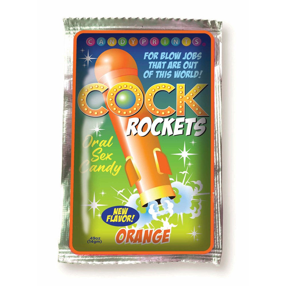 Little Genie Cock Rockets Flavoured Oral Sex Candy 15 grams Sweet Oral Enhancement - - Party Gifts and Novelties
