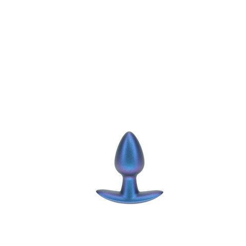 Shots Toys OUCH! 6.5 cm Small Metallic Silicone Butt Plug Premium Anal - Butt Plugs