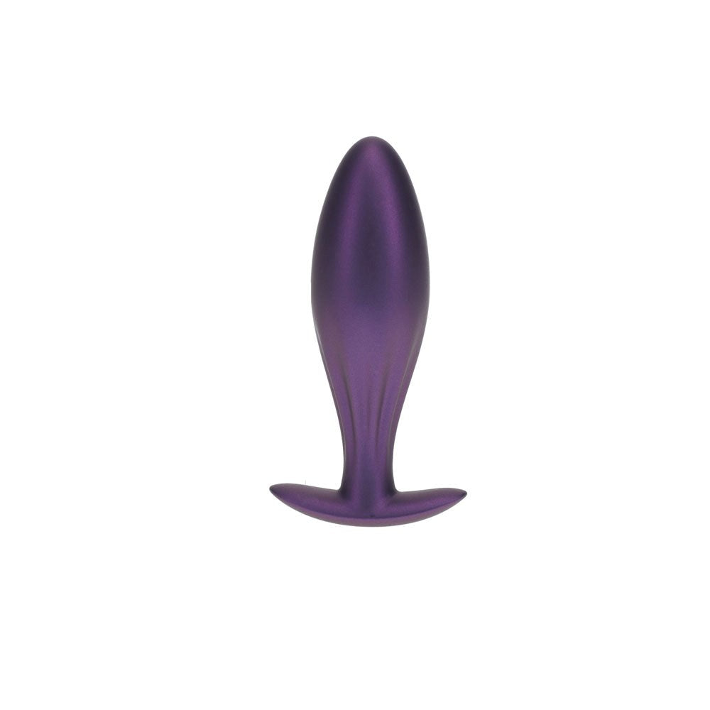 Shots Toys OUCH! Oval Shaped 11.7 cm Metallic Waterproof Anal Plug Premium - - Butt Plugs