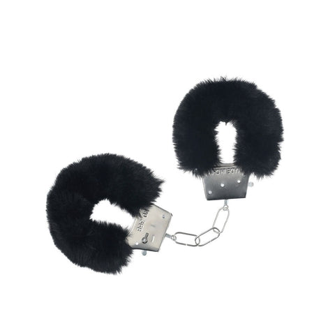 Shots Toys OUCH Classic Fluffy BDSM Handcuffs with Comfort Padding - Cuffs And Restraints
