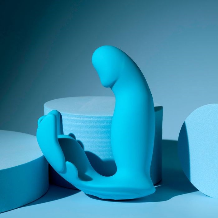 Evolved SPREAD YOUR WINGS Wearable Butterfly Vibrator Blue Dual Motor - - Personal Massagers