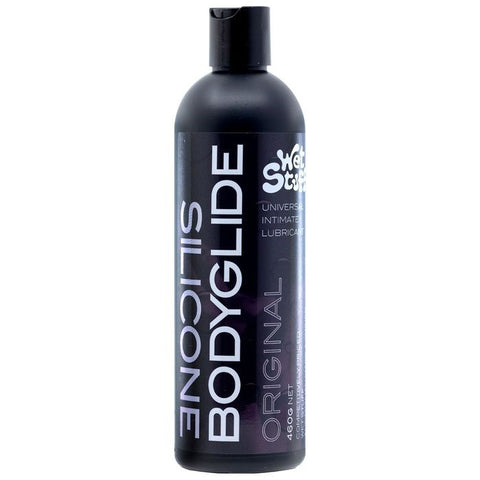 Gel Works Wet Stuff Original Adult Silicone Lubricant Disk Top Bottle 460g - Silicone Based Lubes