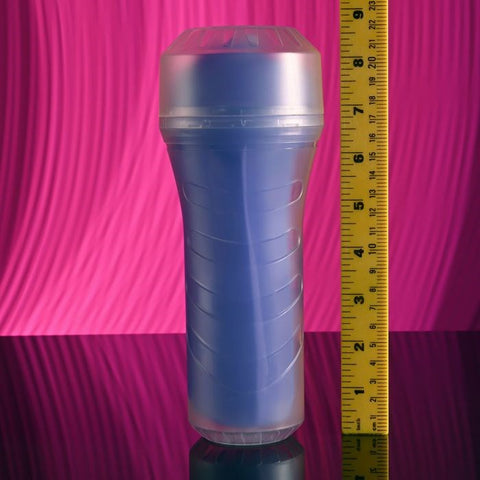 Evolved Zero Tolerance POP ON THE GLOW Realistic Male Stroker Purple Glow - Masturbators and Strokers