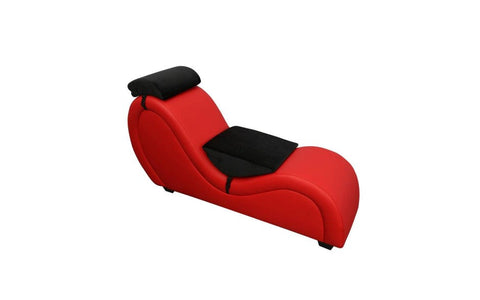 Doc Johnson Daytona Kama Sutra Mebon Chaise Love Lounge Red Sex Furniture - Sex Furniture
