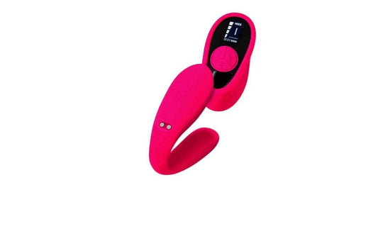 eroTEQ Remote Controlled Dual Motor Couples Vibrator with LCD Remote - - Sex Toys For Couples