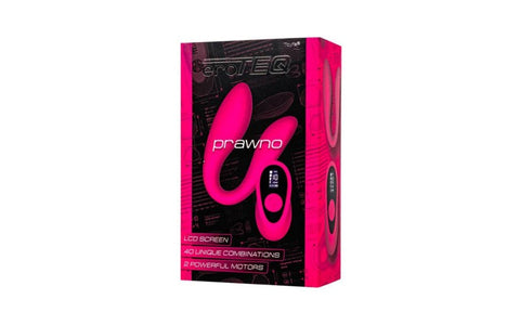 eroTEQ Remote Controlled Dual Motor Couples Vibrator with LCD Remote - Sex Toys For Couples