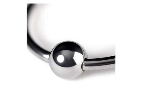 ToyFa Metal Male Penis Head Ring 25mm Penis Head Stimulation - Steel Cock Rings