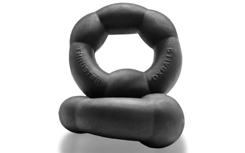 OxBalls Thruster Comfort Bulge Lifter Cock Ring Night Edition Enhanced Support - Stretchy Cock Rings