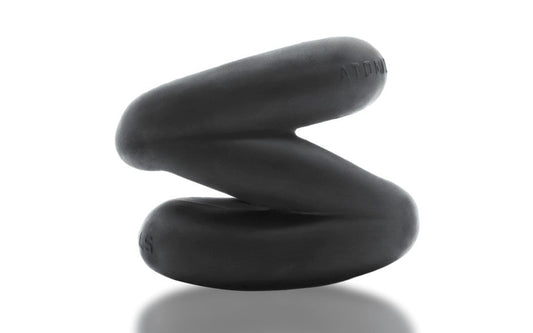 OxBalls Z Balls Zig Zag Cock Ring and Ball Stretcher Night Edition Premium - - Ball and Cock Toys