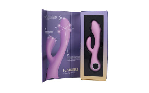 RAW Raw Majestic Lucile Pro USB 10 Mode G Spot Rabbit Vibrator Pink - Rabbit Vibrators