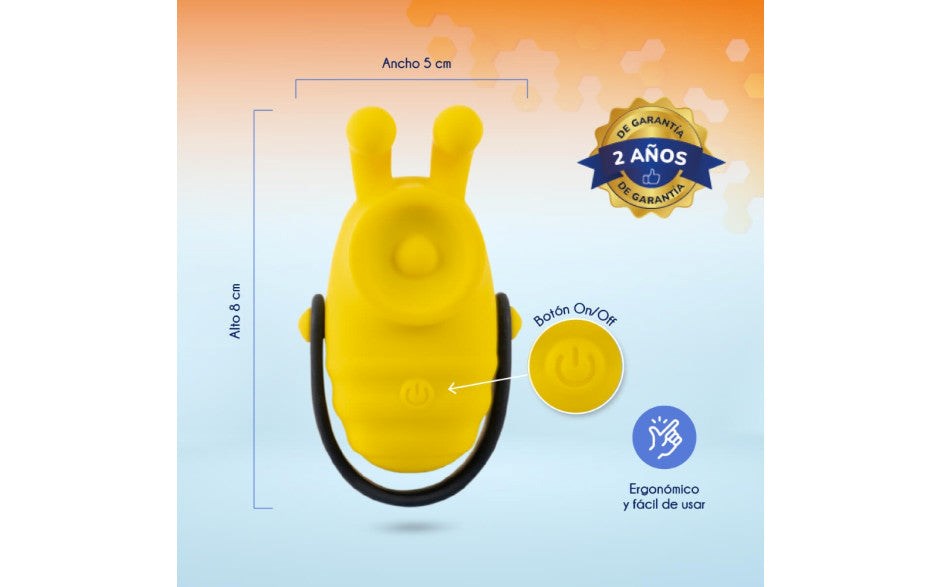 RAW Raw Bumble Bee Pro Tapping Mini Adult Massager with Tapping Mechanism - - Personal Massagers