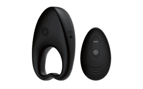 SXE Knight Remote Controlled Male Vibrating Cock Ring Premium Silicone - Vibrating Cock Rings