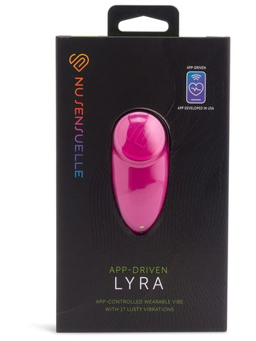 Nu Sensuelle Lyra Long Distance 10 Speeds Panty Vibrator with App Control - Personal Massagers