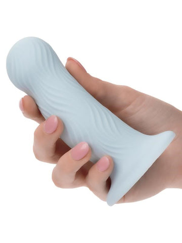California Exotics Wave Rider Foam G Spot Silicone Dildo with Textured Design - Non-Realistic Dildos