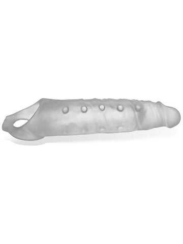 OxBalls Snake Deep Reacher Male Cocksheath Clear Ice Penis Extension - Penis Sleeves and Extenders