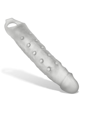 OxBalls Snake Deep Reacher Male Cocksheath Clear Ice Penis Extension - Penis Sleeves and Extenders