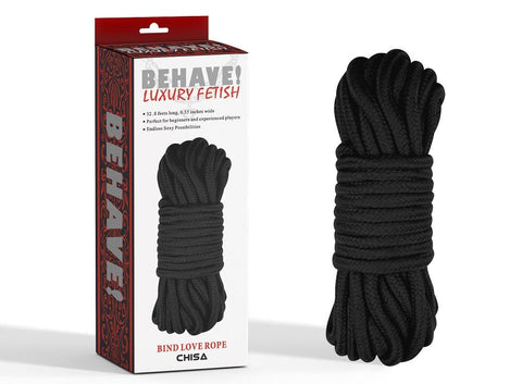Chisa Behave BDSM Play Bing Love Rope 10 Metre Bondage Restraint - Cuffs And Restraints