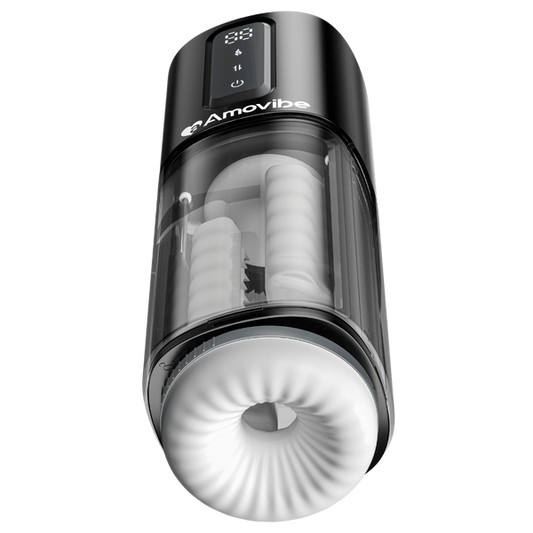 Amovibe Coco Thrusting & Rotating Male Masturbator - - Masturbators and Strokers