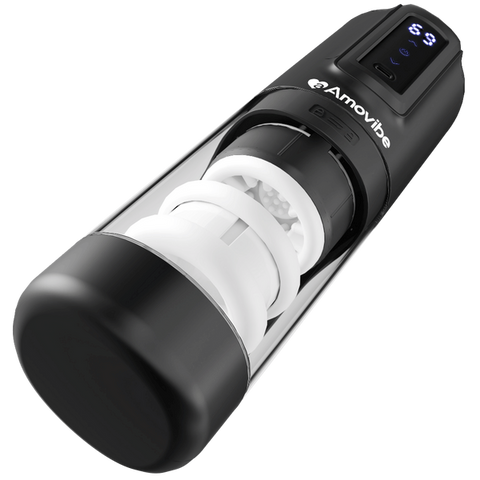 Amovibe Porsha Rechargeable Automatic Male Masturbator - Masturbators and Strokers