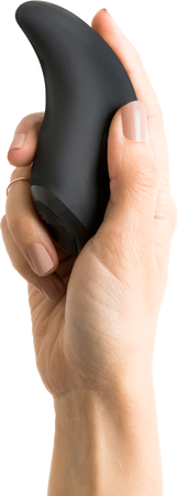 B Swish Bcurious Premium 7 Function Clitoral Stimulator Noir - - Clit Ticklers and Pulsators