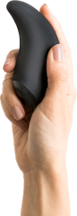 B Swish Bcurious Premium 7 Function Clitoral Stimulator Noir - - Clit Ticklers and Pulsators