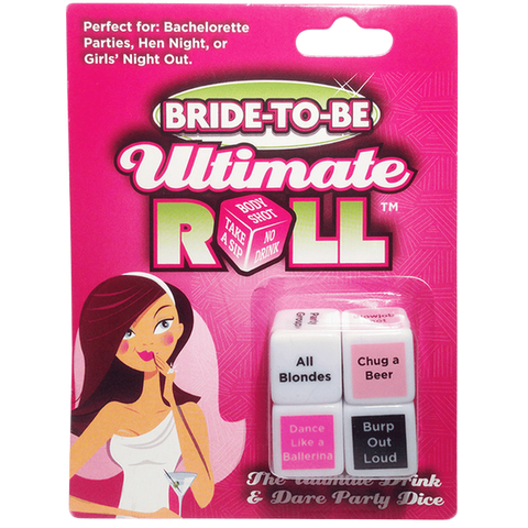 Bride To Be Ultimate Roll Dice Adult Game - Sex Games, Coupons and Tricks