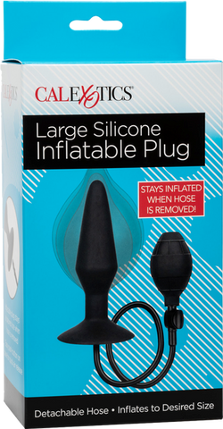California Exotics Silicone Inflatable Butt Plug Large - Butt Plugs