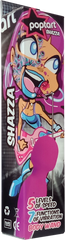 Poptart Shazza Rechargeable Vibrating Body Wand Massager Purple - - Body Wands