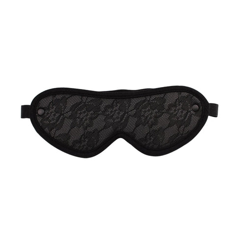 Behave Tempt Him Fetish Play Blindfold Black - Masks And Blindfolds
