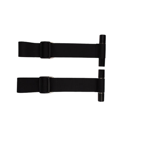 Behave Sex Swing In Door Wrist Restraints Black - Cuffs And Restraints