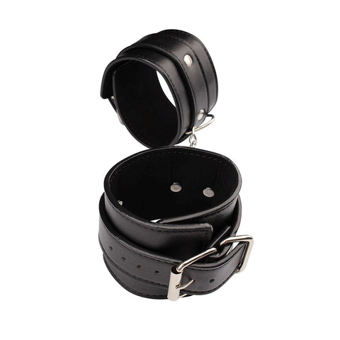 Behave Adjustable Classic Hand Cuffs Black - Cuffs And Restraints
