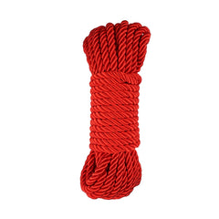 Behave Reatrain Me Bondage Rope Red - - Cuffs And Restraints