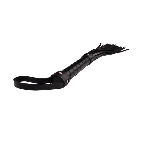 Behave Flexible Pleasure Bondage Whip Black - Whips And Crops