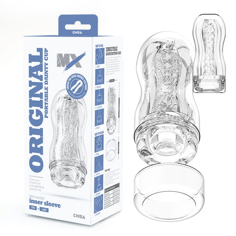 MX Original Portable Dainty Mens Masturbator Cup - Masturbators and Strokers