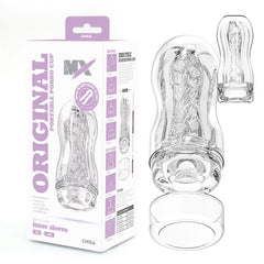 MX Original Portable Porno Phthalate Free Mens Masturbator Cup - - Masturbators and Strokers