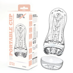 MX Portable Cup Strong Edition Mens Masturbator Combo - - Masturbators and Strokers