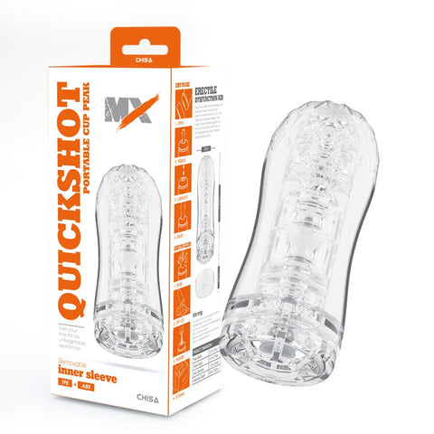 MX Quickshot Portable Cup Peak Automatic Mens Stroker - Masturbators and Strokers
