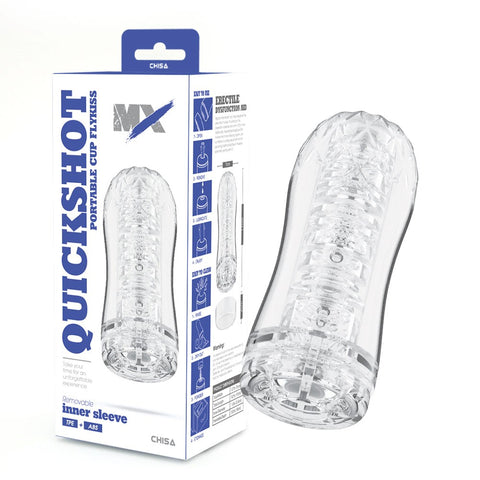 MX Quickshot Portable Cup Flykiss Super Soft Male Stroker - Masturbators and Strokers