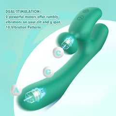 Lust Ripple Hriendyri Personal Adult Massager Teal - - Personal Massagers