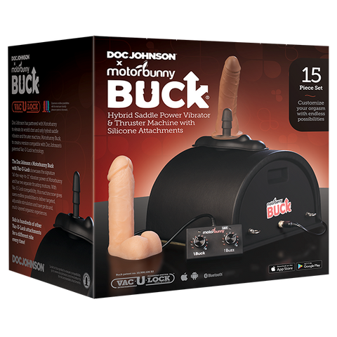 Doc Johnson Motorbunny Buck With Vac U Lock Sex Machine - Sex Machines