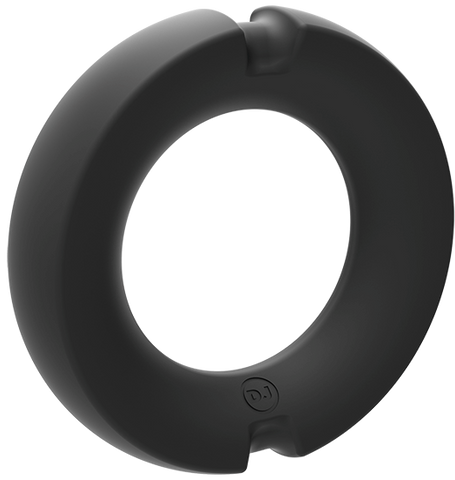 Doc Johnson Kink Silicone Covered Metal Cock Ring 45mm - Steel Cock Rings