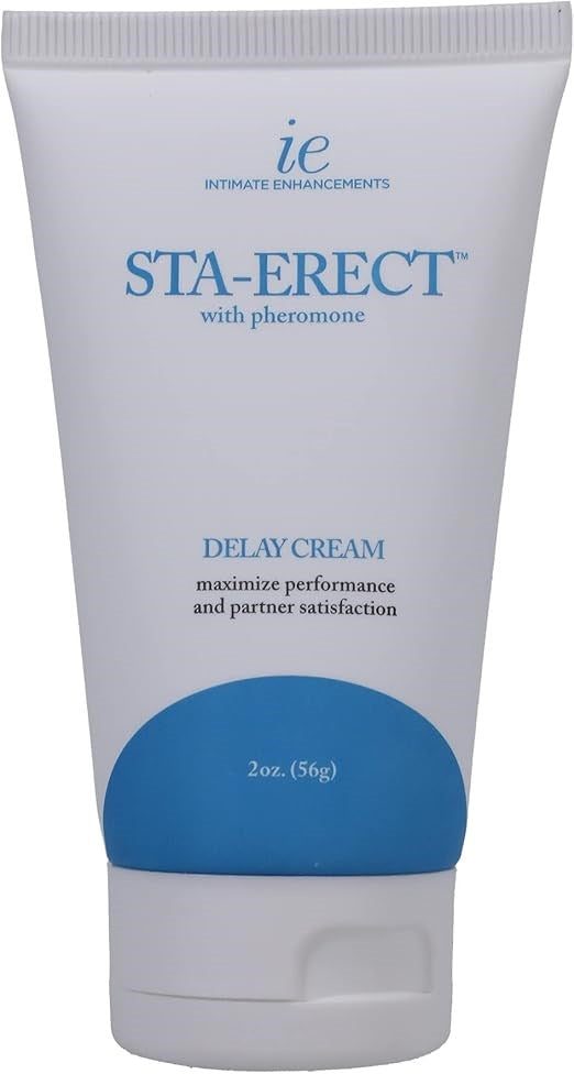Intimate Enhancements Sta Erect With Pheromone Sex Delay Cream - - Delay and Excite Sprays